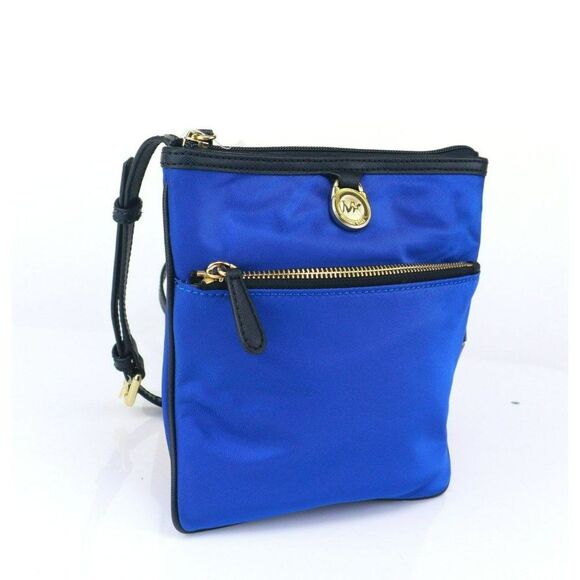NWT Michael Michael Kors Kempton Small Pocket Crossbody Electric Blue - Picture 6 of 12